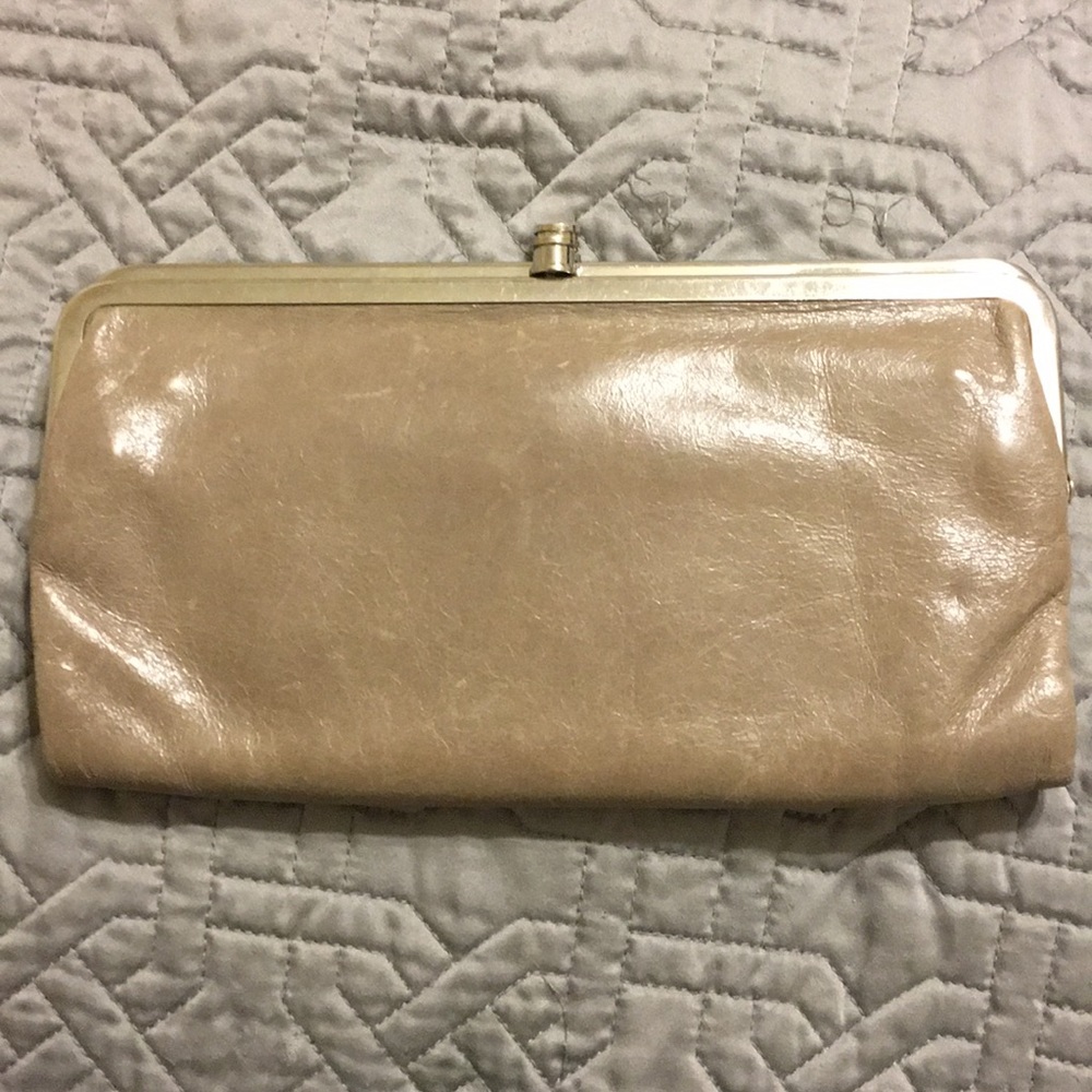 Taupe Hobo wallet